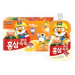 뽀로로 홍삼쏙쏙 오렌지 100ml 40포 (팔도)